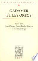 Télécharger le livre libro Gadamer Et Les Grecs